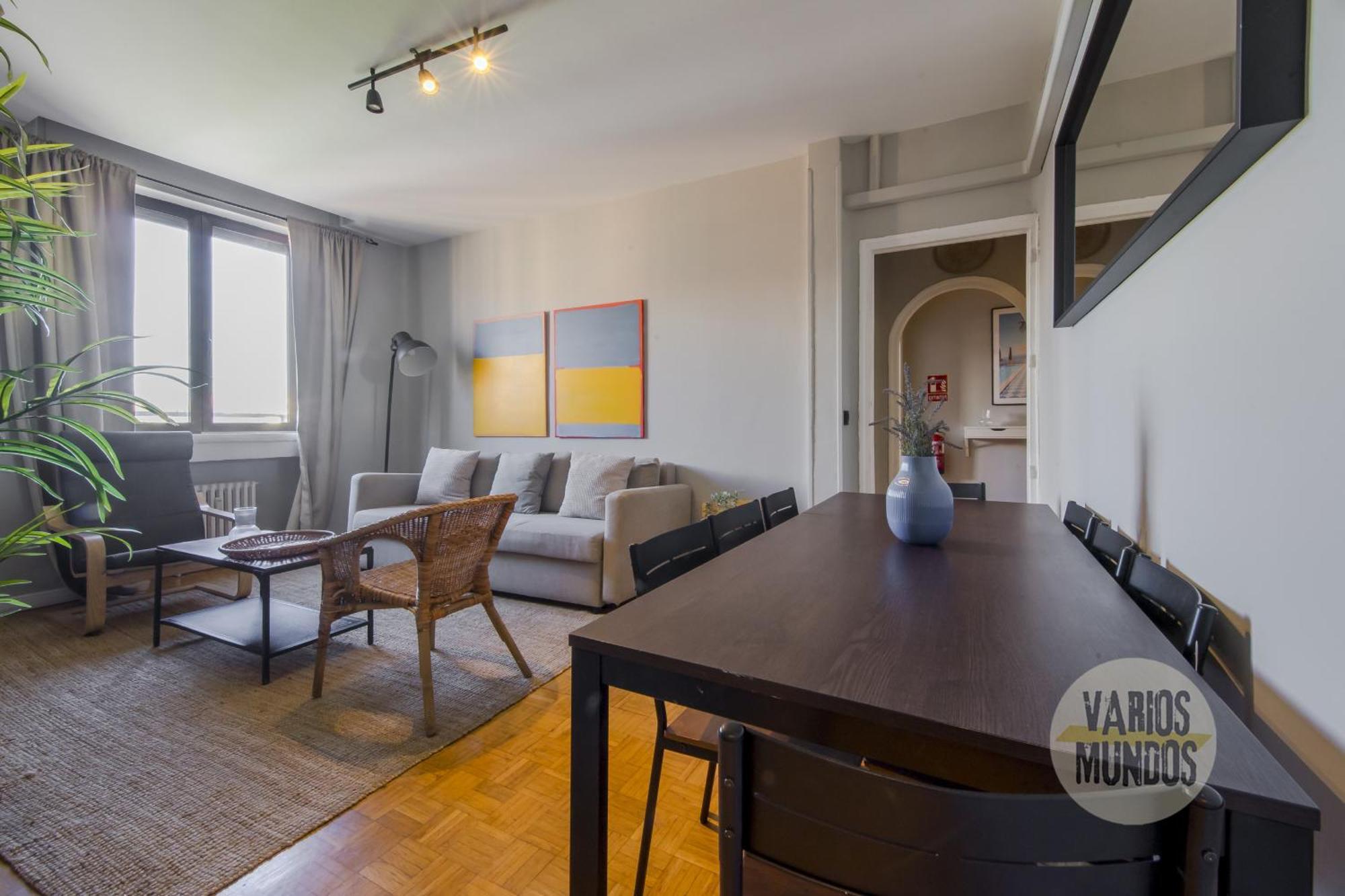 Apartamento De 4Hab En La Latina Con Vistas A Madrid Centro Luaran gambar