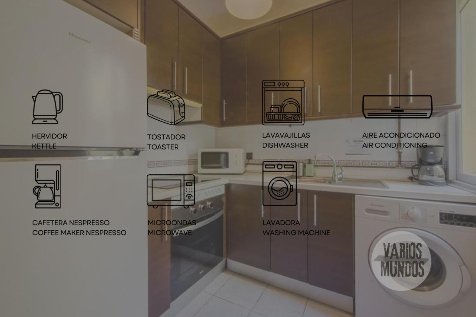 Apartamento De 4Hab En La Latina Con Vistas A Madrid Centro Luaran gambar